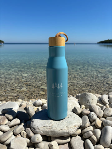 Washington Island Pine Tree Water Bottle