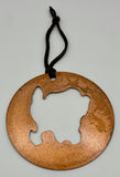 Copper Washington Island Ornament