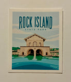 Rock Island State Park Sticker