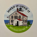 Hiked It Liked It Rock Island State Park, Wisconsin