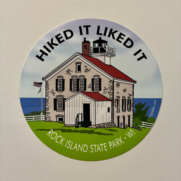 Hiked It Liked It Rock Island State Park, Wisconsin