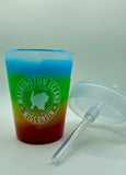 Unbreakable (silicone) Kids Cup with Lid/Straw