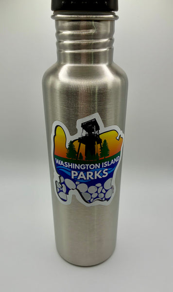 Clearance- Washington Island Parks Stainless Steel Water Bottle