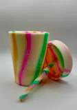 Unbreakable (silicone) Kids Cup with Lid/Straw