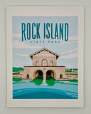 Washington Island Rock Island Greeting Card