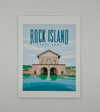 Washington Island Rock Island Greeting Card