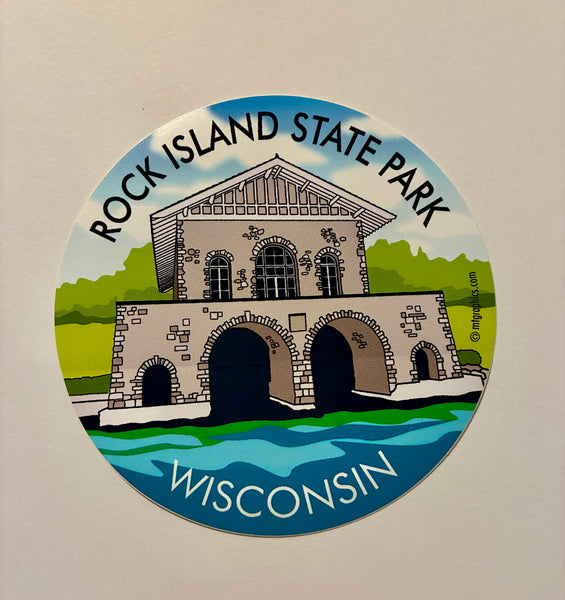 Rock Island State Park Sticker/Decal