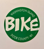 BIKE Washington Island Sticker Decal