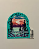 Washington Island "Life is Better at the Lake" Sticker