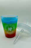 Unbreakable (silicone) Kids Cup with Lid/Straw