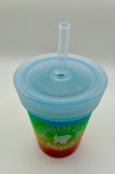 Unbreakable (silicone) Kids Cup with Lid/Straw