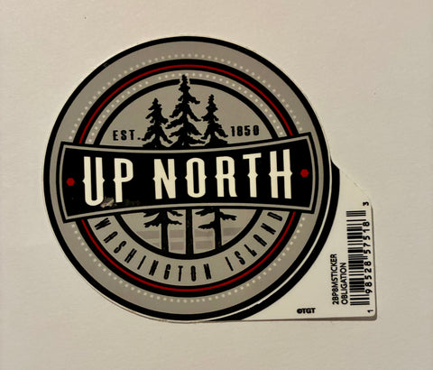 Washington Island Up North Sticker