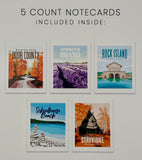 Washington Island 5pk Destination Greeting Cards
