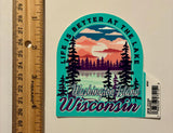 Washington Island "Life is Better at the Lake" Sticker