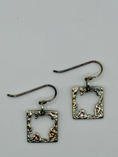 Washington Island Earrings Sterling Silver