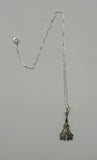 Sterling Silver “Stavkirke” Washington Island Necklace