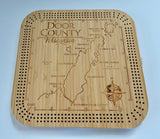 Washington Island Cribbage Board, Door County, Lighthouse variety available