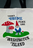 Clearance-There's Gnome Place Like Washington Island Tote Bag