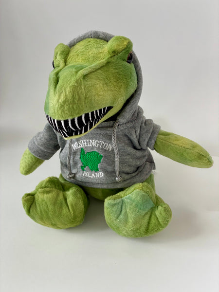 Washington Island Stuffed Animal-Dinosaur with Hoodie