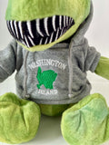 Washington Island Stuffed Animal-Dinosaur with Hoodie