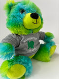 Washington Island Tie-Dye Stuffed Animal-Bear with Hoodie