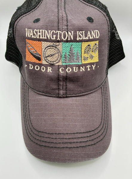 Hike Washington Island Door County Hat