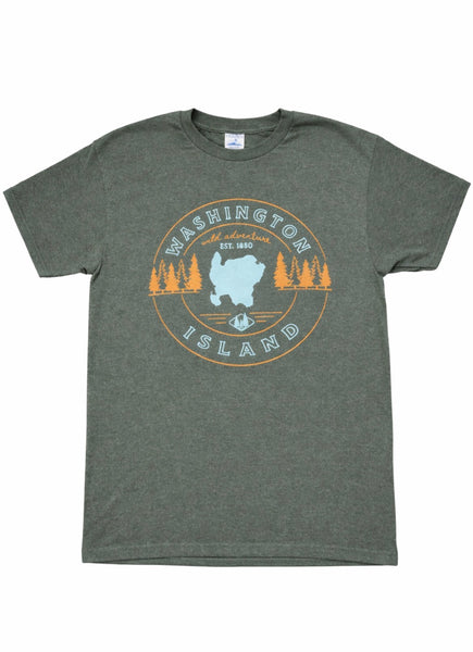 Washington Island T-Shirt (Island outline)
