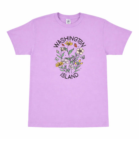 Washington Island T-Shirt (Flowers)