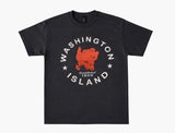 Washington Island T-Shirt (est.1850 Island outline)