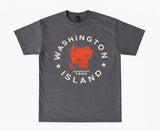 Washington Island T-Shirt (est.1850 Island outline)