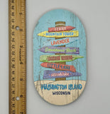 Washington Island Destinations Magnet