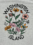 Washington Island T-Shirt (Flowers)