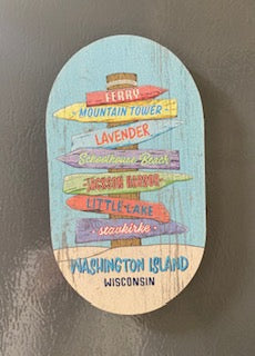 Washington Island Destinations Magnet