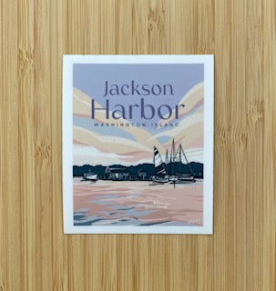 KINDEN Washington Island Jackson Harbor Sticker