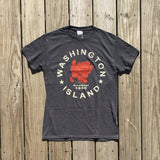 Washington Island Amber Emblem T-Shirt